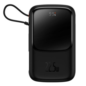 Baseus Power Bank 10000mah Qpow Pro -usb + Typ C -pd 22,5w Z Kablem Typ C