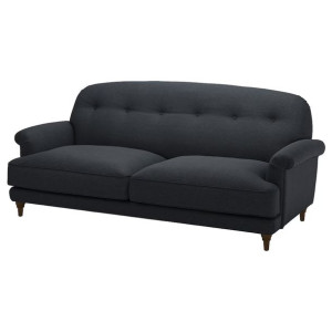 IKEA ESSEBODA Sofa 3-osobowa, Knaback antracyt/brązowy