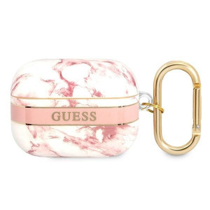 Oryginalne Etui Guess Collection Guaphchmap Do Airpods Pro Cover Różowe