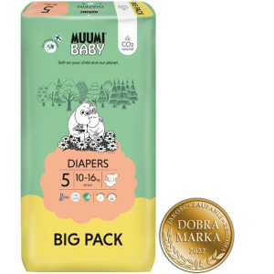 MUUMI BABY Pieluszki 5 66 szt. EKO BIG PACK