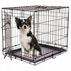 DOG FANTASY Klatka Kennelowa S 61x48x46cm Pies