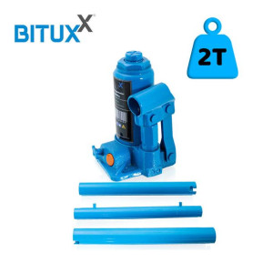 Lewarek Samochodowy Bituxx Podnośnik Hydrauliczny Udźwig 2 Tony