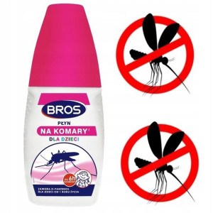 Płyn Na Komary Dla Dzieci Delikatny Preparat Bros