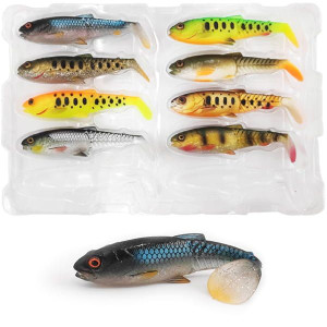 Zestaw Gum Savage Gear Cannibal Craft 12,5cm 8szt