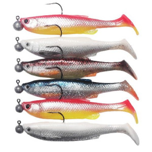 Zestaw Uzbrojone Gumy Na Szczupaka Savage Gear T-tail 13cm