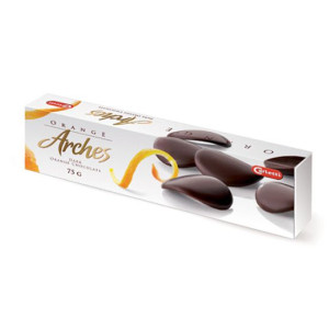 Carletti płatki pomarańczowe z czekolady 75g