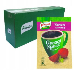 Knorr Gorący Kubek Barszcz Czerwony 14g X 38szt