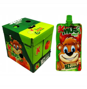 Kubuś Mus Jabłko Banan 100g X 12 Szt