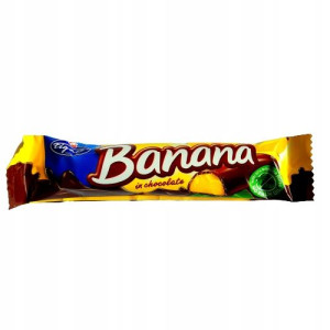 Figaro Banana Pianki Bananki W Czekoladzie 25g