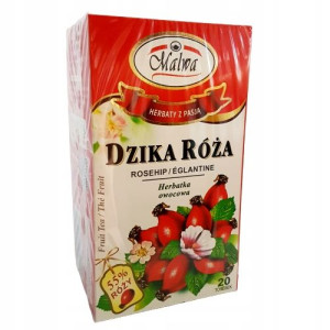 Herbata Z Dzikiej Róży Malwa 40g Ekspresowa