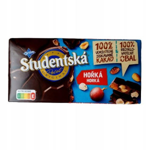 Orion Czekolada Studentska Horka Gorzka 170g
