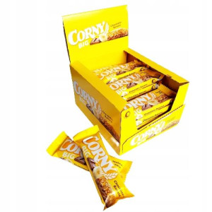 Baton Zbożowy Corny Big Z Bananami 50 G X 24