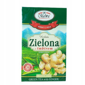 Malwa Herbata Zielona Z Imbirem 30g