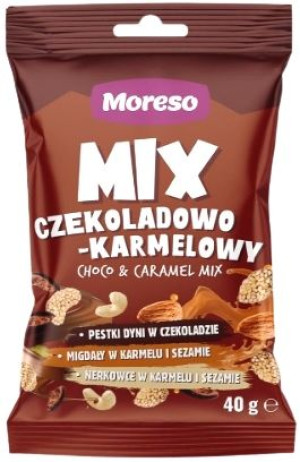 Mix Czekoladowo-karmelowy Moreso 40g