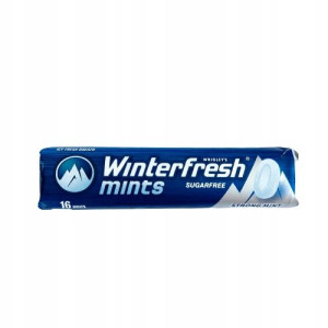 Dropsy Winterfresh Mints Strong Mint Bez Cukru 28g