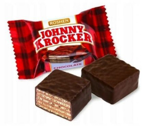 Wafelki Kakaowe Johny Krocker Choco Roshen 1kg