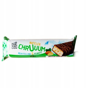 Wafelek Chruuum Mleczny Z Orzechami 23g