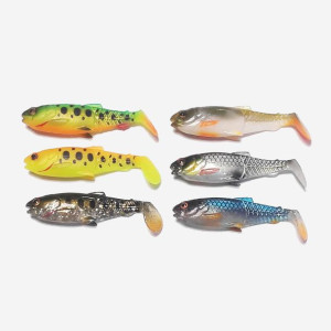 Zestaw Gum Na Okonia Cannibal Craft 6,5cm Savage Gear Killery 6szt