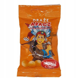 Cukierki Draże Apacz Pomarańczowe Skawaw 70g