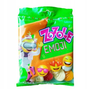 Zozole Żelki Owocowe Emoji 75g