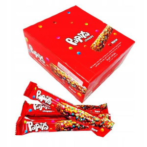 Baton Papita Choppy Z Kremem Orzechowym 18g X 24
