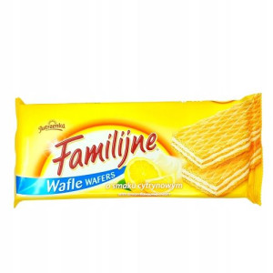 Wafle Familijne Jutrzenka Cytrynowe 180g