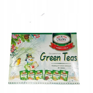 Herbata Zielona Malwa Green Teas 30 Torebek