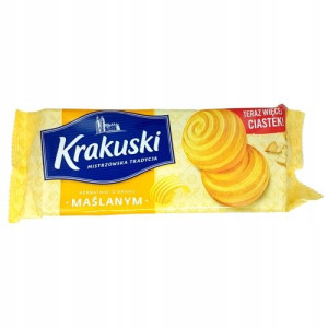 Ciastka Herbatniki Maślane Krakuski 201g