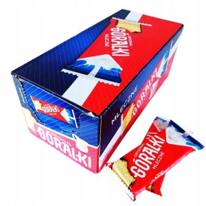 Wafelki Góralki Mleczne 45g X 36szt