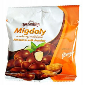 Jutrzenka Migdały W Mlecznej Czekoladzie 80g