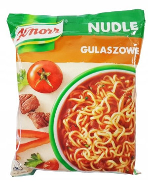 Knorr nudle GULASZOWE zupka błyskawiczna gulasz