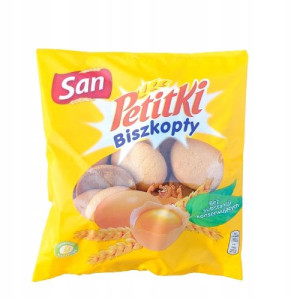 Ciastka San Biszkopty Petitki Bez Konserwantów
