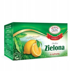Malwa Herbata Zielona Z Cytryną 40g