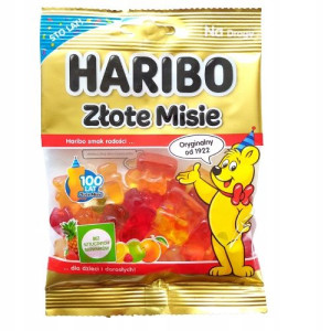 Haribo Żelki Złote Misie 85g
