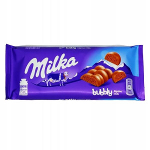 Czekolada Milka Bubbly Mleczna Alpine Milk 90g