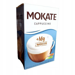 Mokate Cappuccino +mg Z Magnezem W Saszetkach 160g