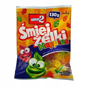 Żelki Śmiejżelki Happies Owocowe Nimm2 130g