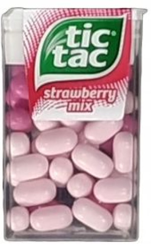 Tic Tac Strawberry Mix Truskawkowe 18g