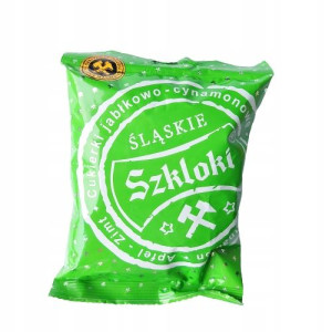 Cukierki Śląskie Szkloki Jabłkowo - Cynamonowe 80g