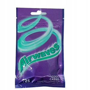 Guma Airwaves Cool Cassis Porzeczka 25 Szt. 35g