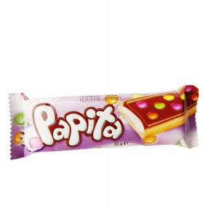 Baton Papita Mleczny Z Lentilkami 33g