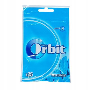 Guma Orbit Peppermint Mocna Mięta 25 Szt. 35g
