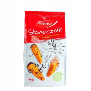 Słonecznik Prażony Z Przyprawami Sonpex 80g
