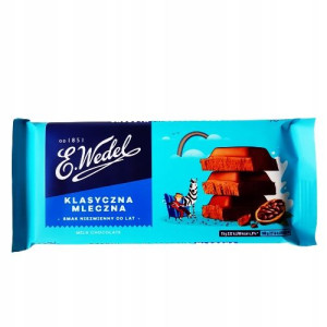 Czekolada Klasyczna Mleczna 90g E. Wedel