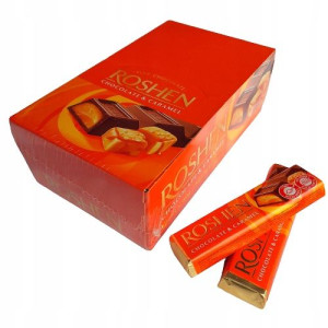Baton Roshen Czekoladowy Karmel 40gx 30szt
