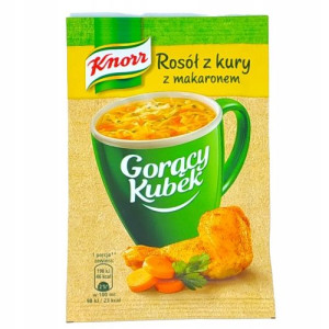 Knorr gorący kubek ROSÓŁ Z KURY 12g