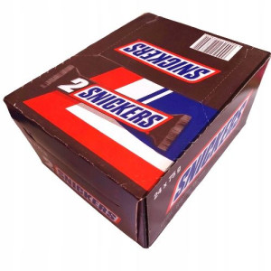 Baton Snickers 2 Podwójny Nugat (2 X 37,5g) 24szt