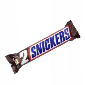 BATON SNICKERS 2 75G. (2 X 37,5G.) podwójny nugat