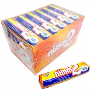 Dropsy Owocowe Cukierki Nimm2 50g X 24szt