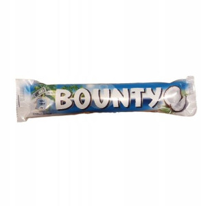BATON BOUNTY 2X28,5g kokosowy w czekoladzie